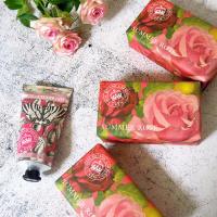 English Soap Company イングリッシュソープカンパニー  KEW GARDEN キュー・ガーデン Luxury Shea Soaps シアソープ Summer Rose サマーローズ