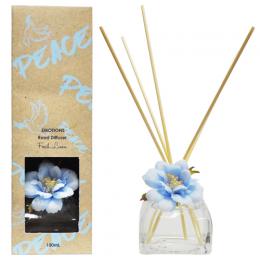 【欠品】【在庫限りで廃番】EMOTIONS エモーション Fibre Reed Diffuser リードディフューザー Peace(Fresh Linen フレッシュリネン)