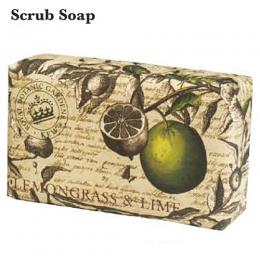 English Soap Company イングリッシュソープカンパニー  KEW GARDEN キュー・ガーデン Scrub Soaps スクラブソープ Lemongrass & Lime レモングラス&ライム