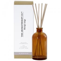 【価格改定】Therapy Range セラピーレンジ Essential Oil Diffuser エッセンシャルオイル ディフューザー(リードディフューザー)  Lavender & Clary Sage ラベンダー&クラリセージ Relax(リラックス/寛ぐ)