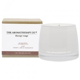 Therapy Range セラピーレンジ Essential Oil Soy Wax Candle エッセンシャルオイル ソイワックスキャンドル  Sweet Lime & Mandarin スイートライム&マンダリン Uplift(アップリフト/上昇)