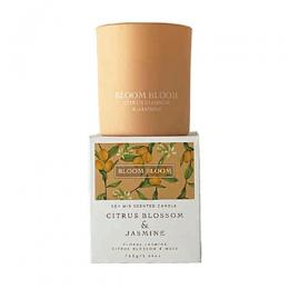 BLOOM BLOOM ブルームブルーム Scented Candle センティッド キャンドル CITRUS BLOSSOM & JASMINE シトラスブロッサム&ジャスミン