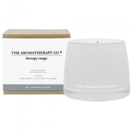 【価格改定】Therapy Range セラピーレンジ Essential Oil Soy Wax Candle エッセンシャルオイル ソイワックスキャンドル  Coconut&Water Flower ココナッツ&ウォーターフラワー Unwind (アンワインド/くつろぎ)