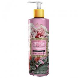 【欠品】【在庫限り廃番】RUDY Nature&Arome SERIES ルディ ネイチャー&アロマ  Hand&Body lotion ハンド&ボディローション  Pink Peony ピンクピオニー　　○イタリアより上陸・お手頃価格が魅力のボディケアブランド!